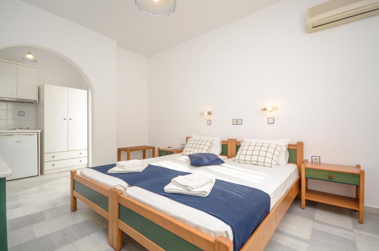 Nostos Studios At Saint George Beach Agios Georgios Chora Naxos Town Naxos City Exterior foto
