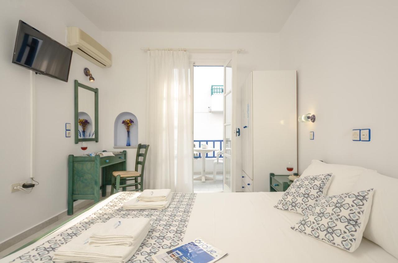 Nostos Studios At Saint George Beach Agios Georgios Chora Naxos Town Naxos City Exterior foto